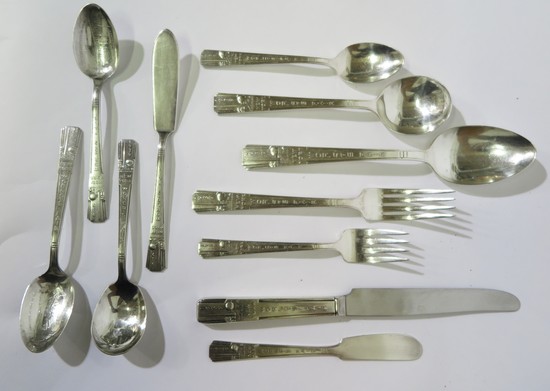 1939 World’s Fair Flatware Trylon Perisphere
